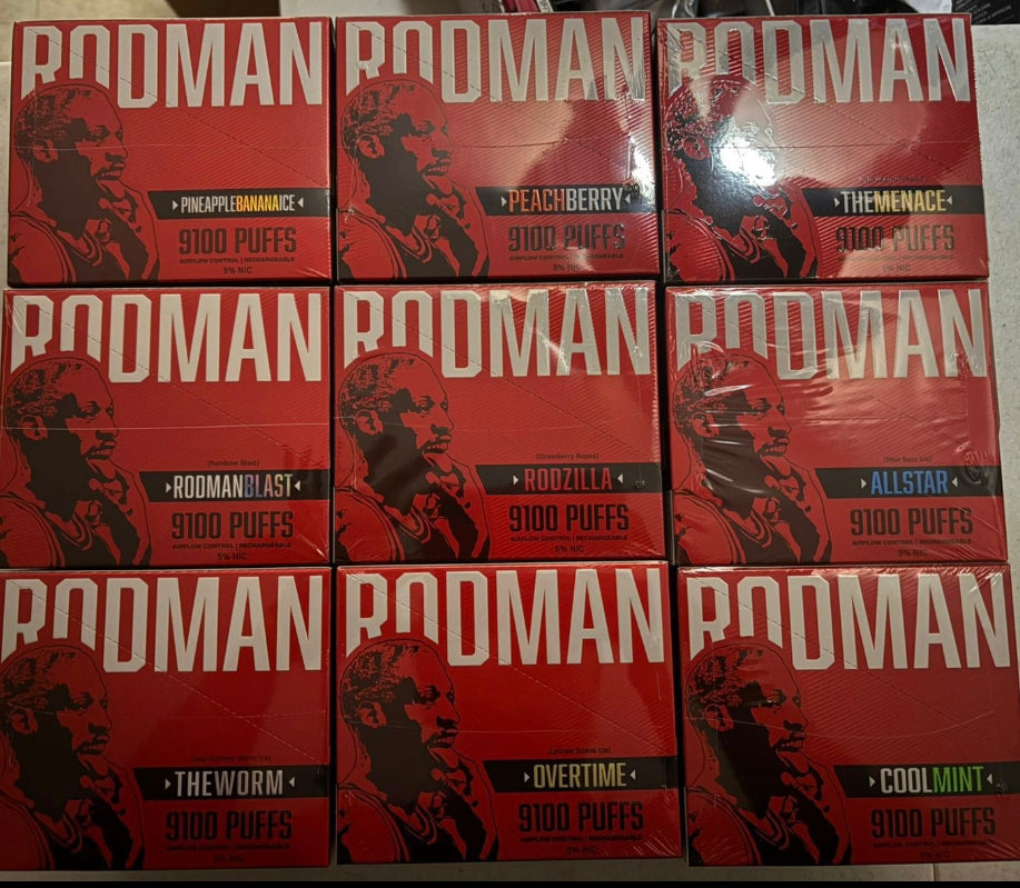 RODMAN 9100 hits