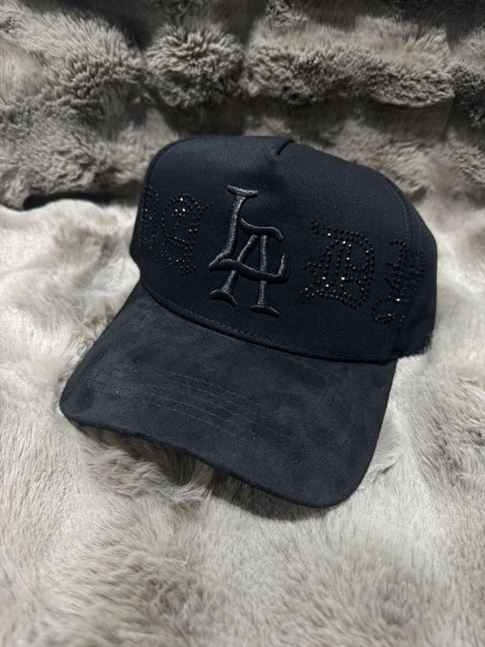 Gorra Black LA Crystals